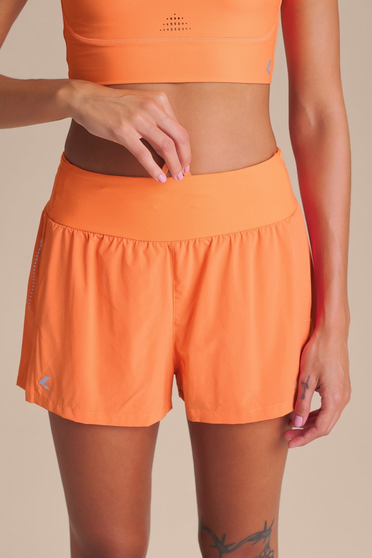Shorts Pro Six Pockets - Solar orange