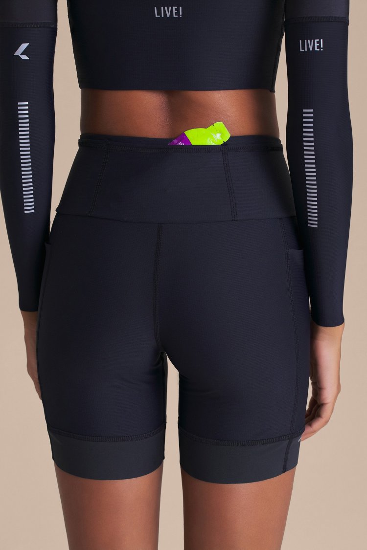 Bermuda Six Pockets Speed - Preto