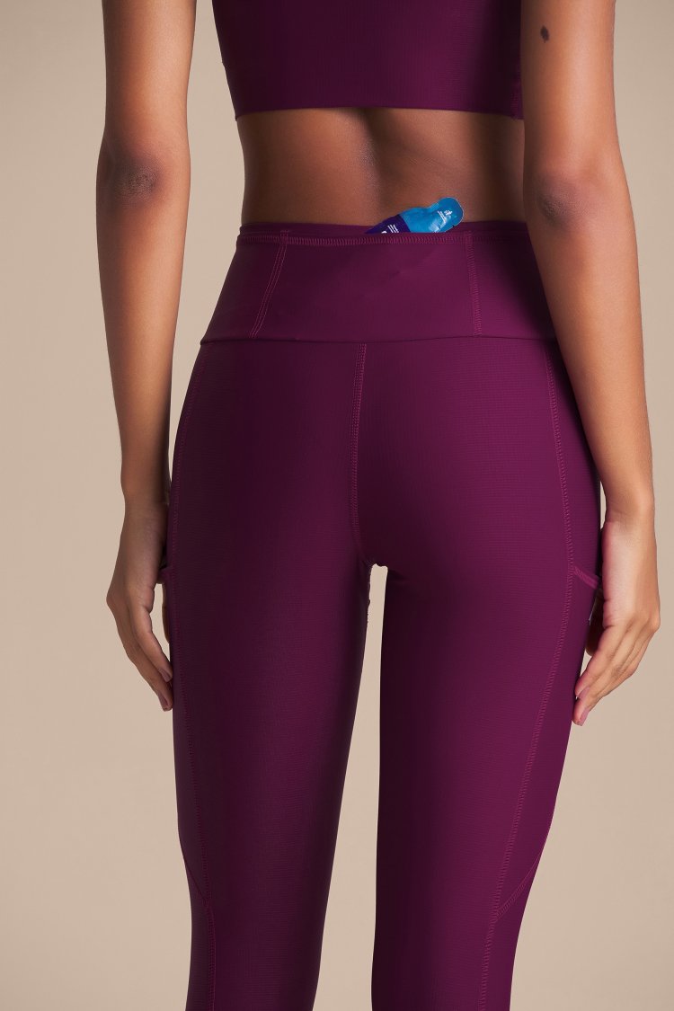 Legging Six Pockets Speed - Essence Purple