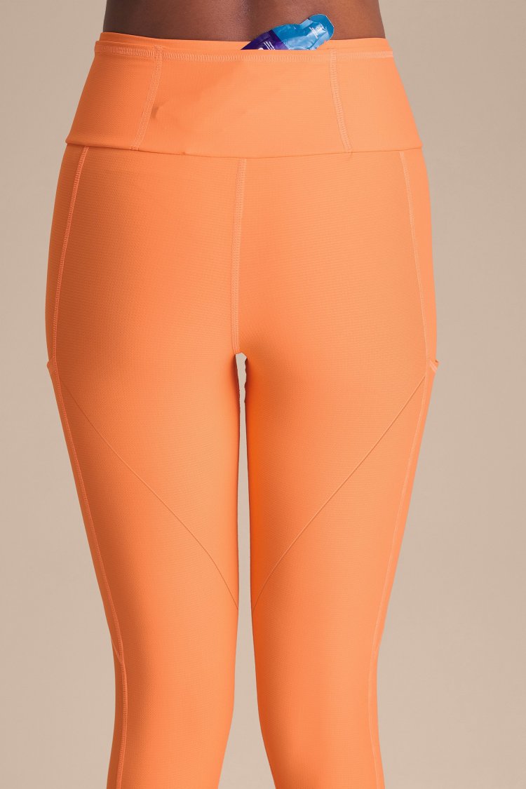 Legging Six Pockets Speed - Solar orange