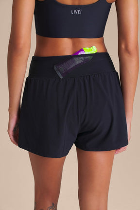 Shorts Pro Six Pockets - Preto