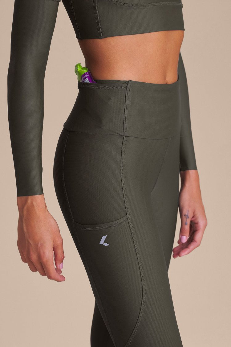 Legging Six Pockets Speed - Obsidian grey