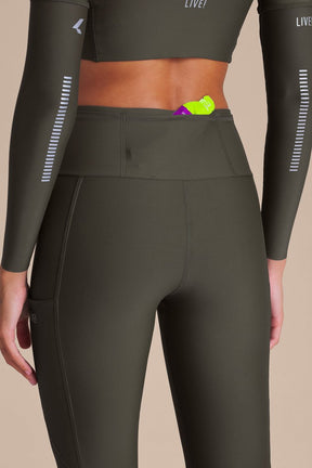 Legging Six Pockets Speed - Obsidian grey