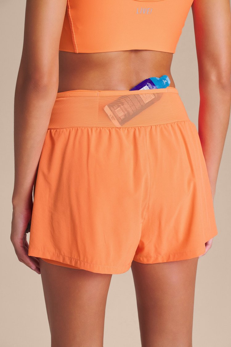 Shorts Pro Six Pockets - Solar orange
