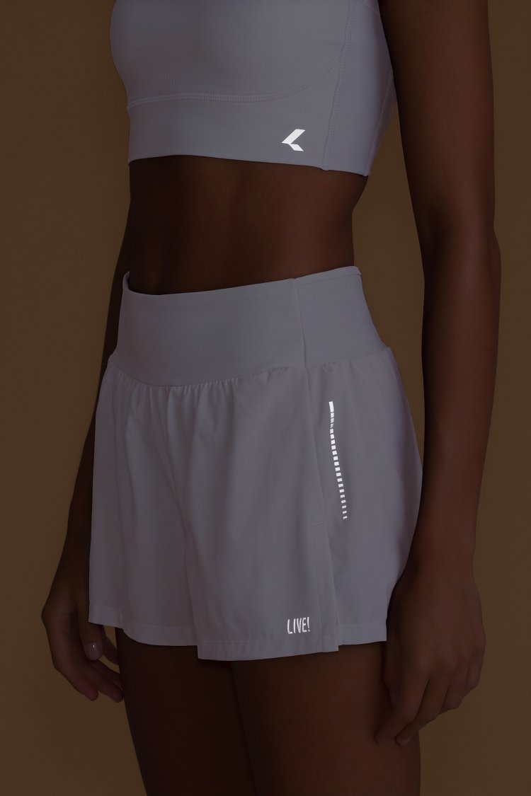 Shorts Pro Six Pockets - Branco