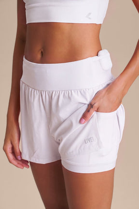 Shorts Pro Six Pockets - Branco