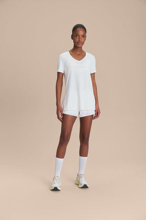 Camiseta V Training Action - Branco