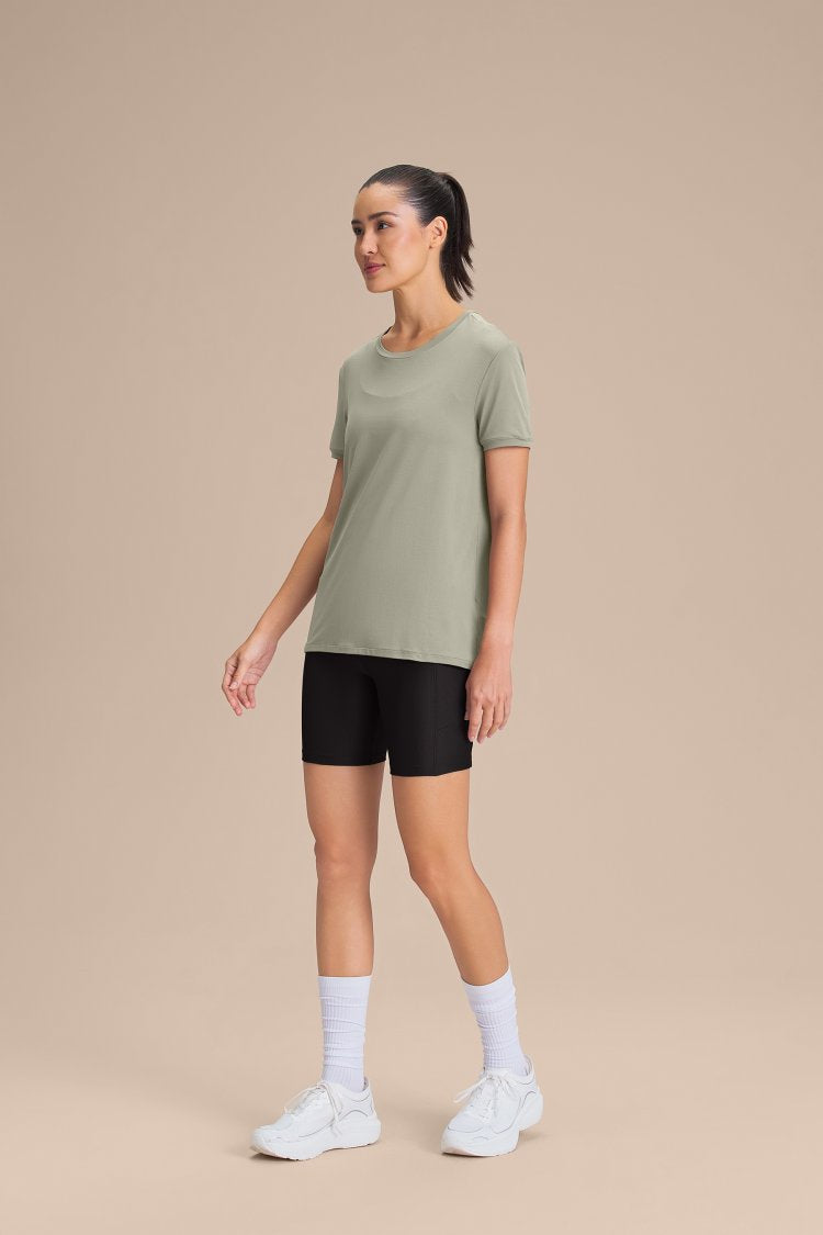 Camiseta Basic Comfort - Daylight Green