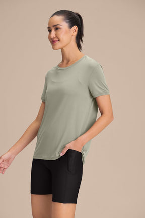 Camiseta Basic Comfort - Daylight Green
