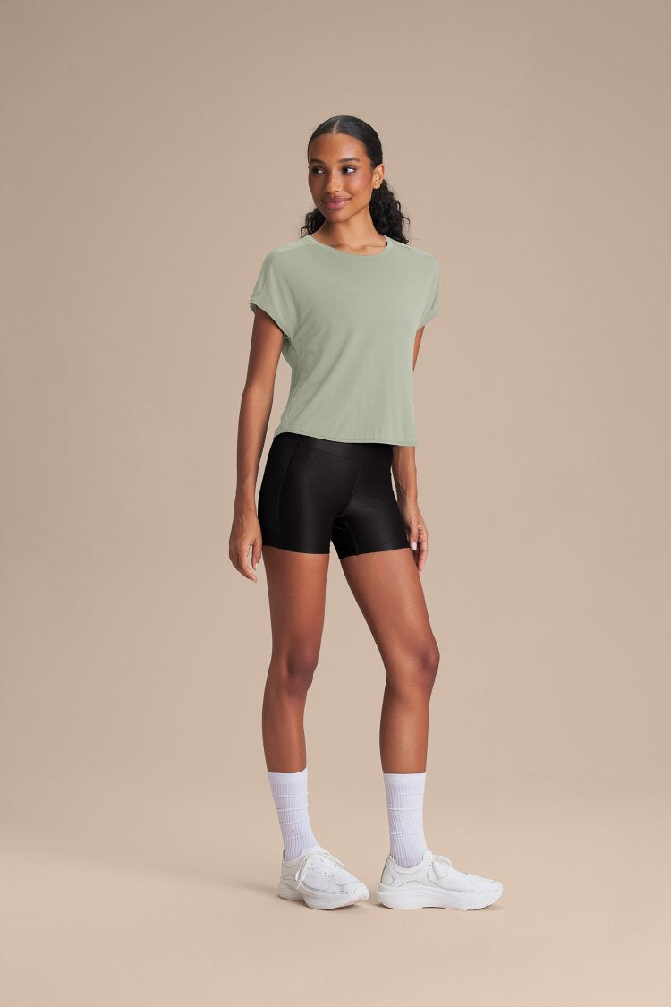 Camiseta Breath Back Comfort - Daylight Green