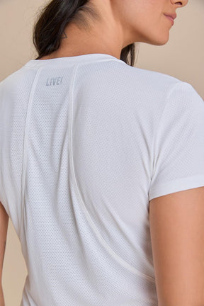 Camiseta V Line Action - Branco