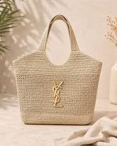 Bolsa YSL Maxi Bag Palha - Primeira Linha